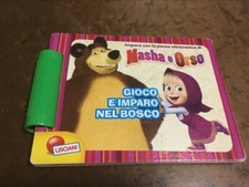 LIBRO MASHA E ORSO IMPARO CON LA PENNA ELETTRONICA GIOCHI E QUIZ LISCIANI GIOCHI