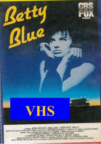 Betty blue vhs ex - blue,