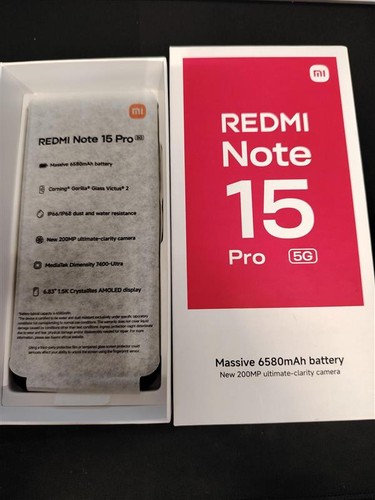 Xiaomi redmi note - 15, pro