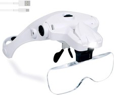 Lupa De Cabeza Con LED Luz