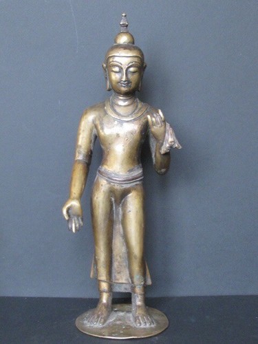 Antico budda bronzo - antico,