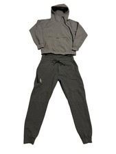 Tuxy tuta pezzo unico tuta salopette felpa con cappuccio joggers grigio tempo libero XL