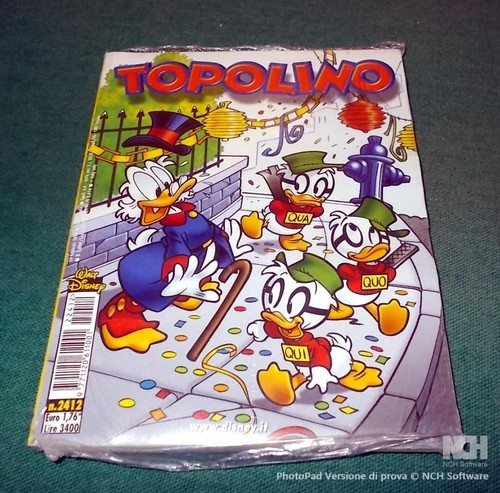 Topolino 2412 blisterato - topolino,