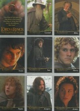 Lord of The Rings Fellowship FOTR - UK Preview Set of 20 Cards #L1-L20