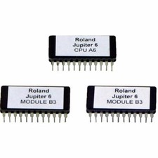 Roland Jupiter 6 CPU A6 and 2x
