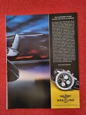 BREITLING 1884 OROLOGIO CLIPPING RITAGLIO PUBBLICITA' ADVERTISING #195
