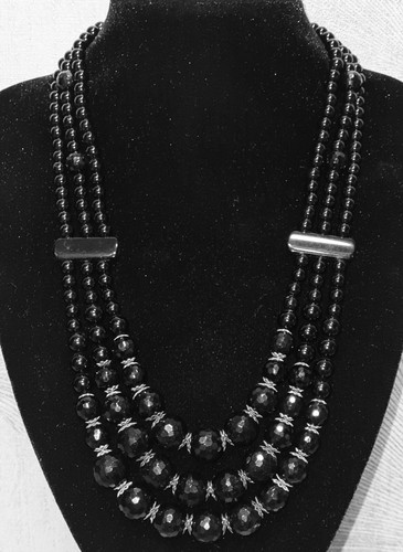 Collana girocollo onice - onice, e
