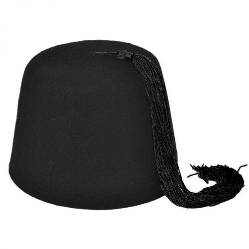 Cappello village shop nero fez - cappello,