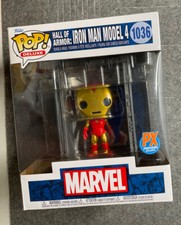 FUNKO POP! 1036 DELUXE PX EXCLUSIVE HALL OF ARMOR IRON MAN MODEL 4 AVENGERS