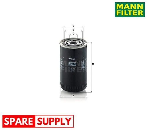 Filtro olio per daf - f, f