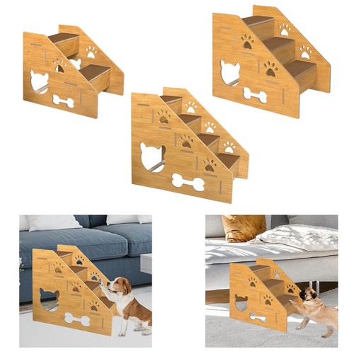 Scaletta legno per cani - legno,