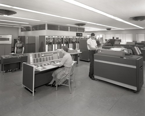 Ibm 7090 computer 7617 console - ibm,