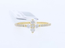 Anello con 19 brillanti