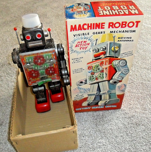 Vintage 1960s battery - 1960s, tin