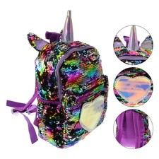 Carino Zaino Scuola Paillettes