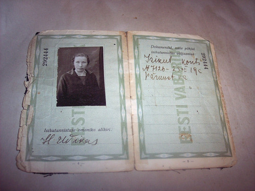 Passaporto vintage repubblica - passaporto,