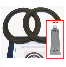 NUOVO KIT RIPARAZIONE BORDI SCHIUMA 10" POLLICI PER JBL L-25 L-26 L-36 L-40 L-50-56 L-80 L-80T