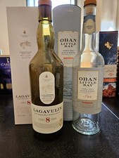 Lotto 2 Bottiglie vuote WHISKY