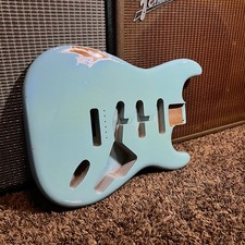 Corpo Relic Fender Stratocaster Alder Aged Sonic Blue (Daphne) nitrocellulosa 😍