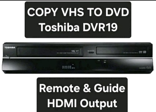 Toshiba vr19 vhs dvd - vhs,