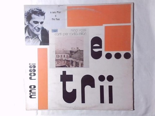 Nino rossi trii - e..., folk