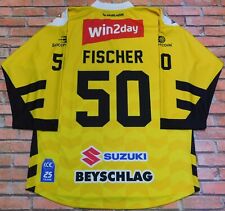 MAGLIA SHIRT TRIKOT ICE HOCKEY GHIACCIO SPORT VIENNA CAPITALS FISCHER 50 tg. M