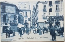CARTOLINA SALERNO VIA UMBERTO