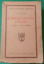 Cuoco Vincenzo - Il Pensiero Educativo e Politico - La Nuova Italia 1928