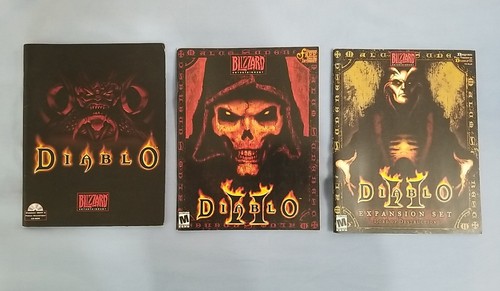 Manuali originali diablo - pc,