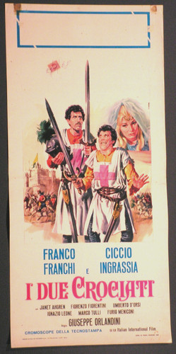 Locandina due crociati - locandina, i