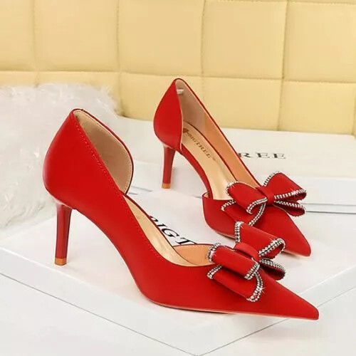 Decolte scarpe rosso - 7,