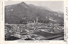CLUSONE:  Panorama visto dal Monte Crosio    1903