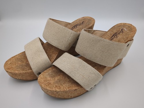 Sandalo donna con zeppa - , in