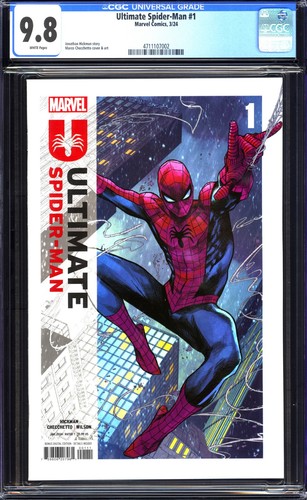 Ultimate spider man cgc - cgc, 9.8