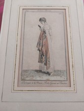 Ancienne gravure de 1809 
