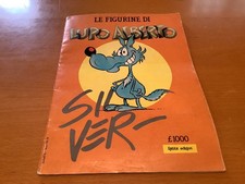 SILVER - ALBUM FIGURINE LUPO ALBERTO - RABBIT EDIZIONI - NON COMPLETO
