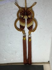 Gufo Macramè Da Appendere