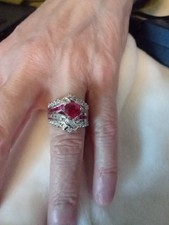 anello argento 925 stile