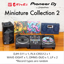 Pioneer DJ Miniature Collection Vol.2 set completo figure Gashapon SPEDIZIONE VELOCE