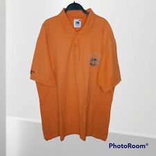 VINTAGE HARLEY DAVIDSON GROUP MEDIOLANUM CHAPTER ITALY STAFF HOG XL POLO ORANGE