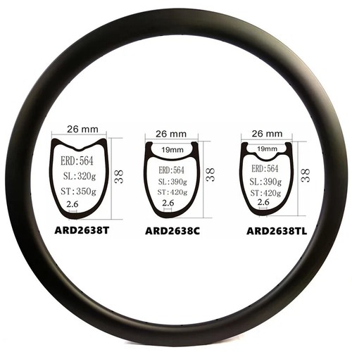 Cerchio fibra carbonio - di,