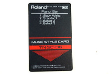 Scheda stile musica Roland -