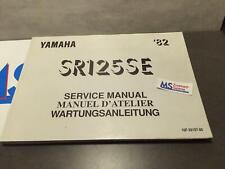 Yamaha SR125SE Manuale