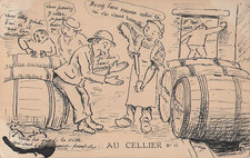 CP ILLUSTREE AU CELLIER -