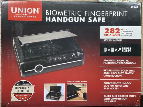 New union pistola biometrica - new,