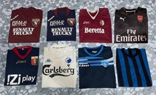 stock maglie calcio 8 Maglie Calcio Varie Taglie L  Genoa Torino Arsenal 