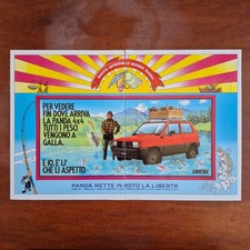 1985 Fiat Panda - Original AD Advertising Pubblicità Vintage