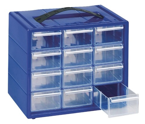 Cassettiera monoblocco porta