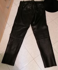 pantaloni pelle moto