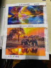 Quadro Diamond Painting finito